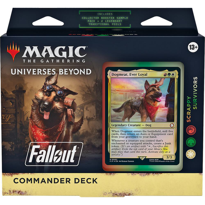 Fallout Scrappy Survivors - Commander Deck