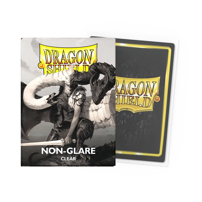 Clear Non-Glare - Matte Dragon Shield 100 Count Sleeves