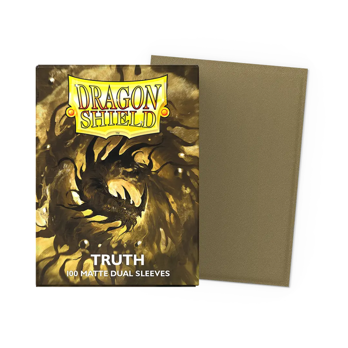 Truth - Matte Dual Dragon Shield 100 Count Sleeves