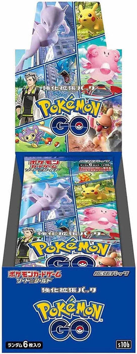 (Japanese) Pokemon GO Booster Box (10 Packs)