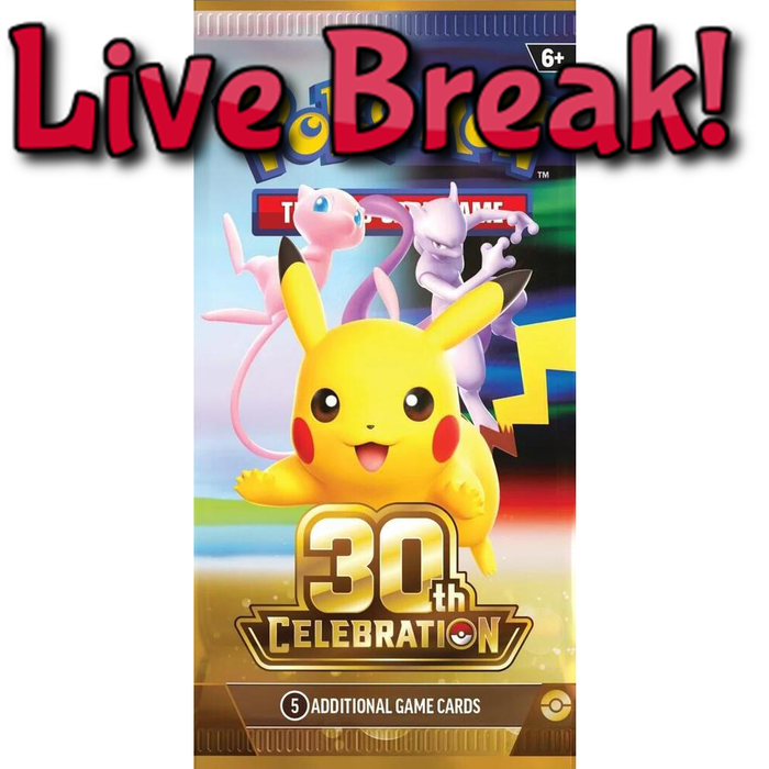 30th Celebration Booster Pack (Break) - For 9/18