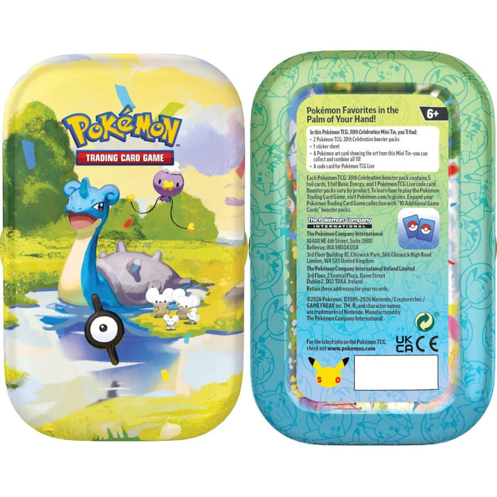 30th Celebration Mini Tins