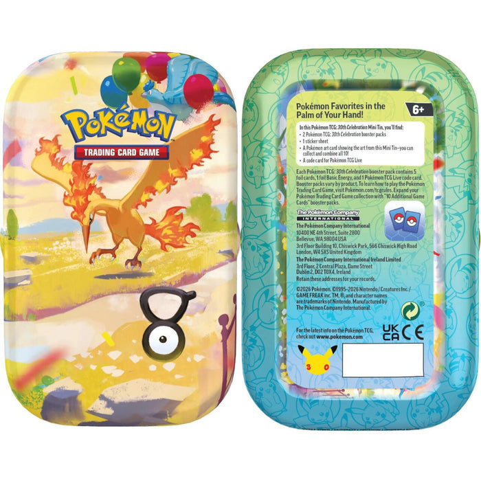 30th Celebration Mini Tins