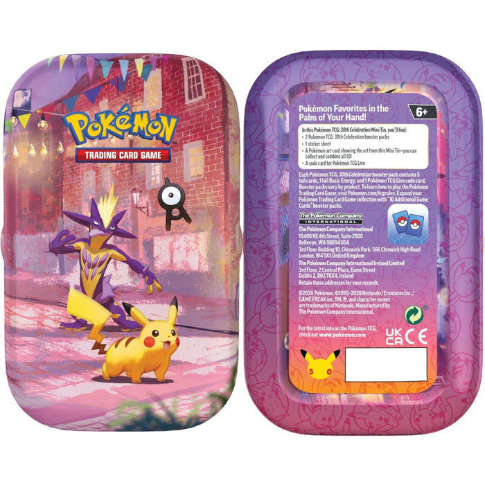 30th Celebration Mini Tins
