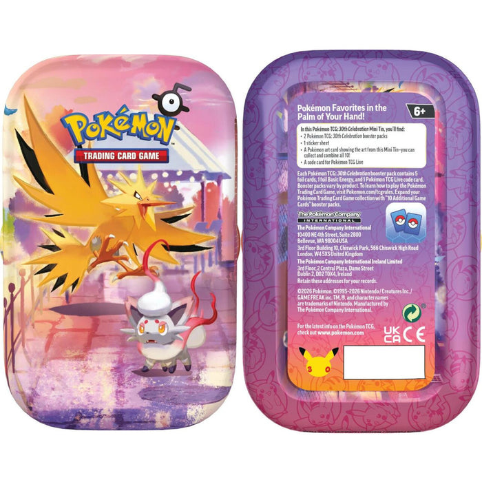 30th Celebration Mini Tins