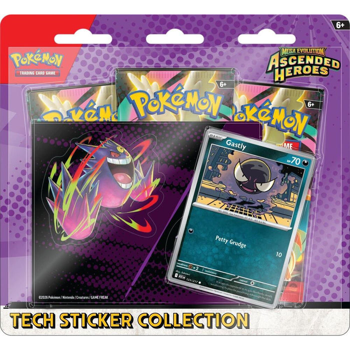 Ascended Heroes Tech Sticker Collection - Gastly