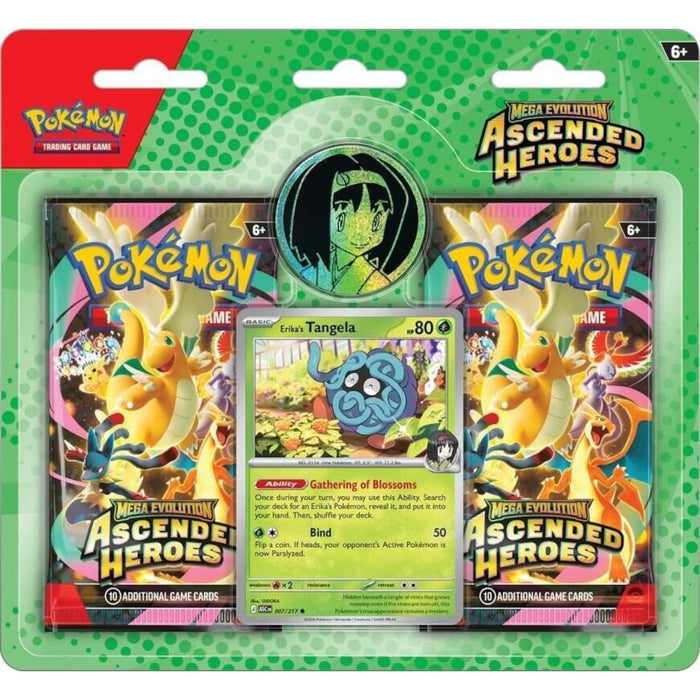 Ascended Heroes Two pack Blister  - Erika's Tangela