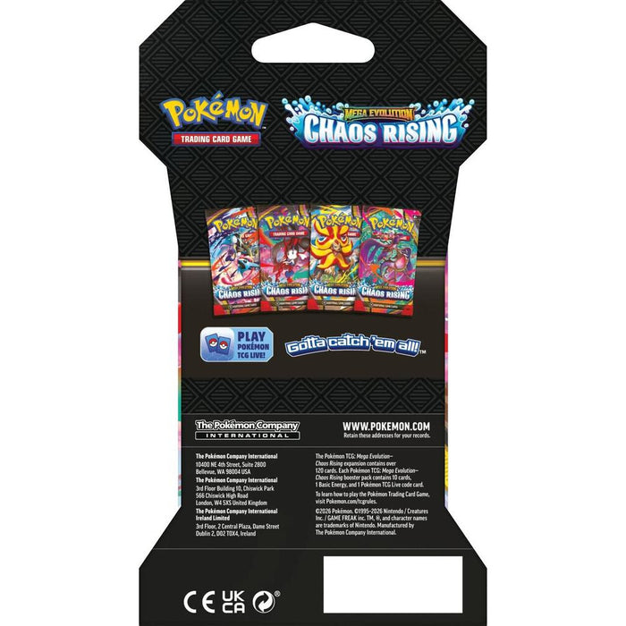 Chaos Rising *Sleeved* Booster Pack