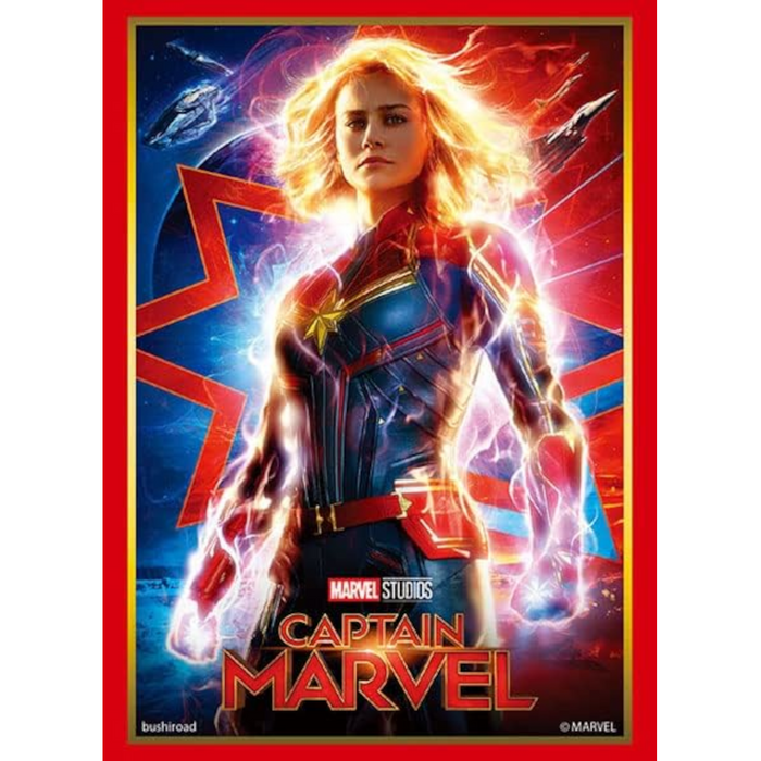 Captain Marvel Card Sleeves (75ct) - Marvel Bushiroad Collection