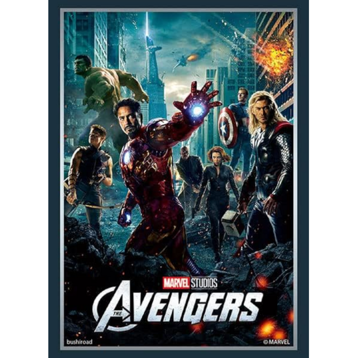 The Avengers Card Sleeves (75ct) - Marvel Bushiroad Collection