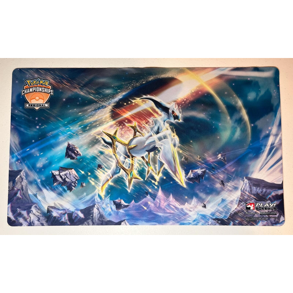 Pokémon 2022 regional deals championship playmat Arceus