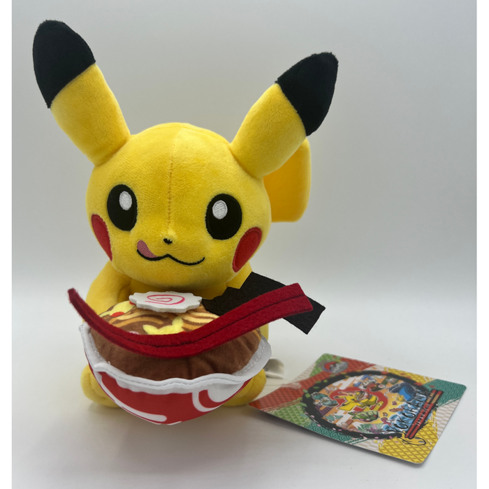 Yokohama Ramen Pikachu Plush Worlds 2023 Exclusive