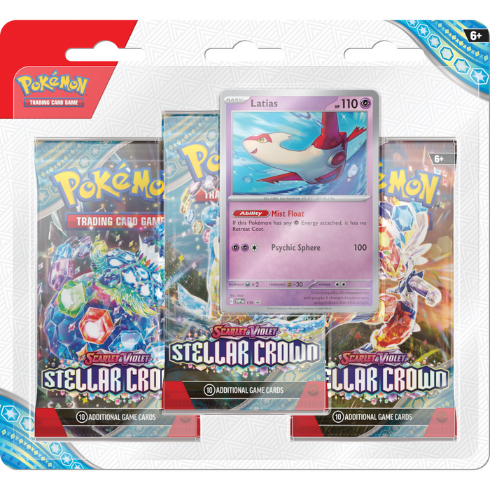 Stellar Crown 3-Booster Blister - Latias