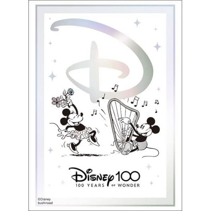 Mickey & Minnie Card Sleeves (75ct) - Disney 100 Bushiroad Collection
