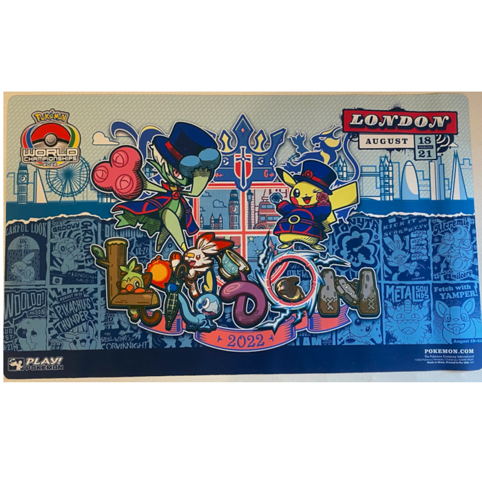 Playmat & Bag London 2022 World Championships Pokemon Center Exclusive