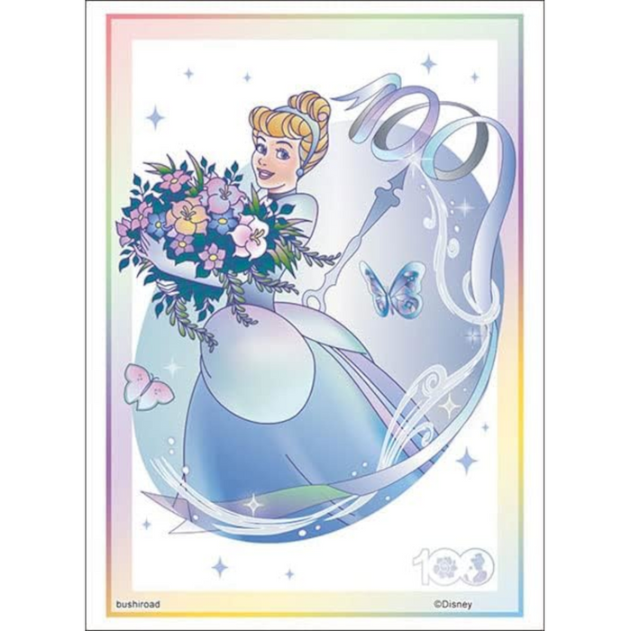 Cinderella Card Sleeves (75ct) - Disney 100 Bushiroad Collection