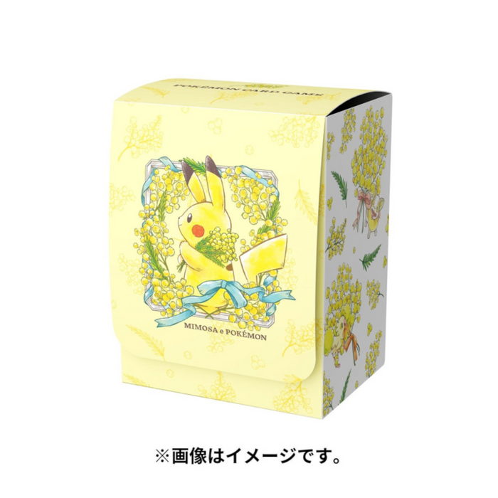 Pikachu Mimosa e Pokemon Flip Deck Box