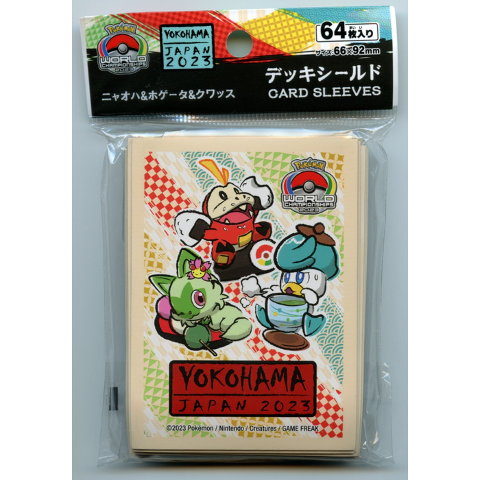 Pladea Starters Card Sleeves (64ct) Yokohama Worlds 2023