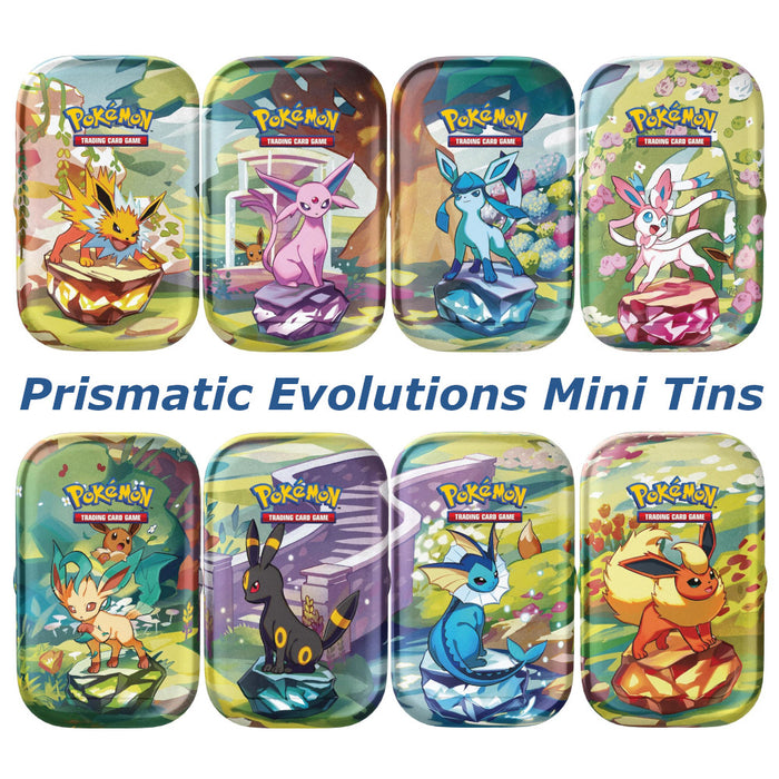 Prismatic Evolutions Mini Tins