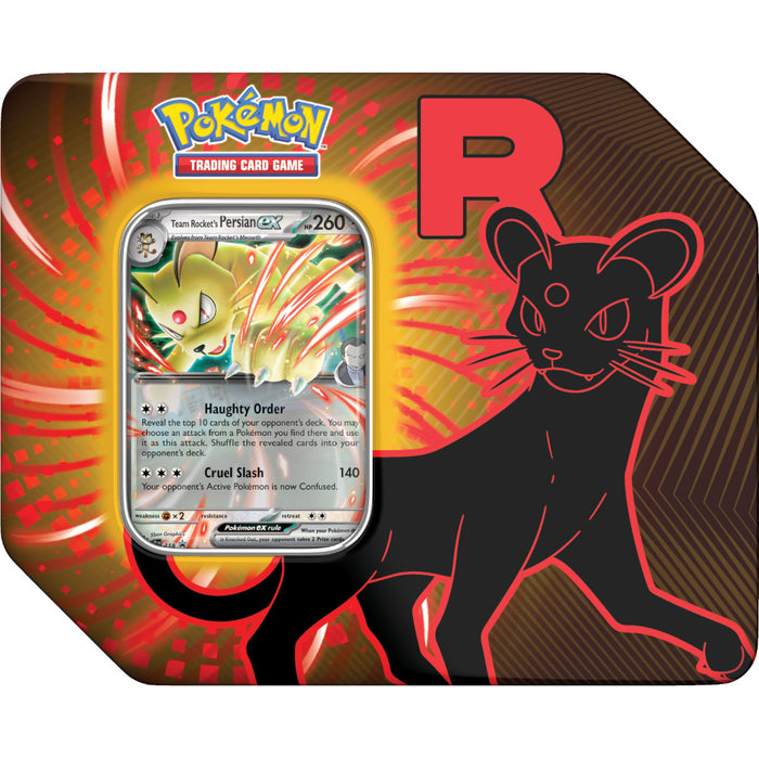 Pokémon TCG: Team Rocket Tin (Persian ex)