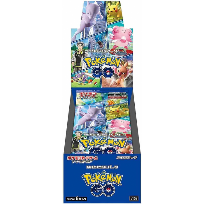(Japanese) Pokemon GO Booster Box (10 Packs)