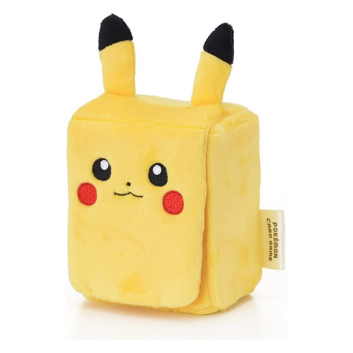 Pikachu Plush Deck Box - Japanese Pokemon Center Exclusive