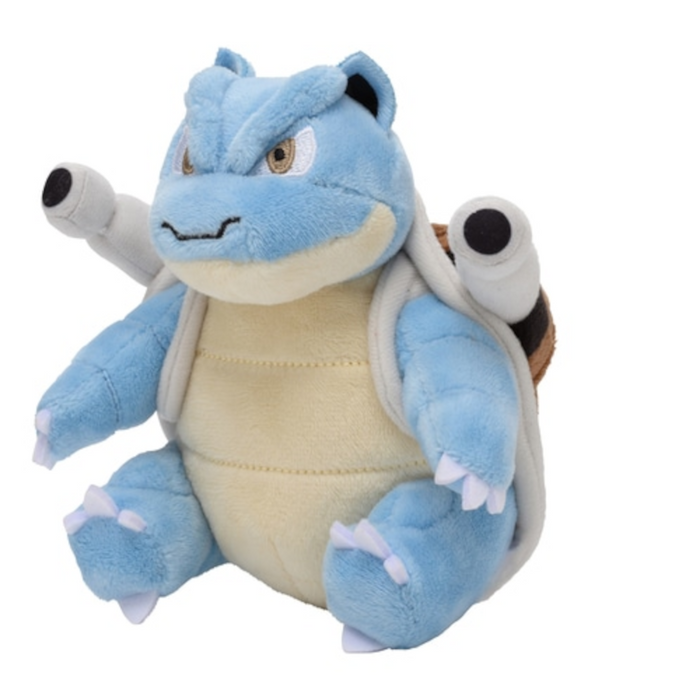 Blastoise 5" Plush Pokemon Fit (Sitting Cuties) - Japanese Center