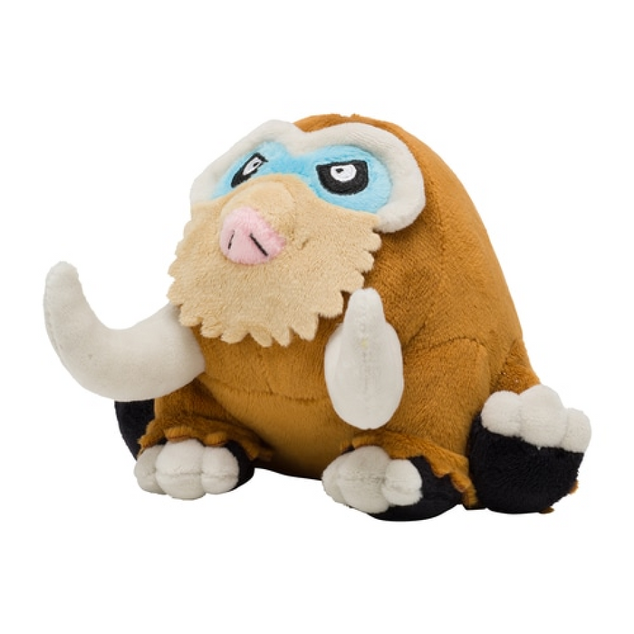 Mamoswine 6" Plush Pokemon Fit (Sitting Cuties) - Japanese Center