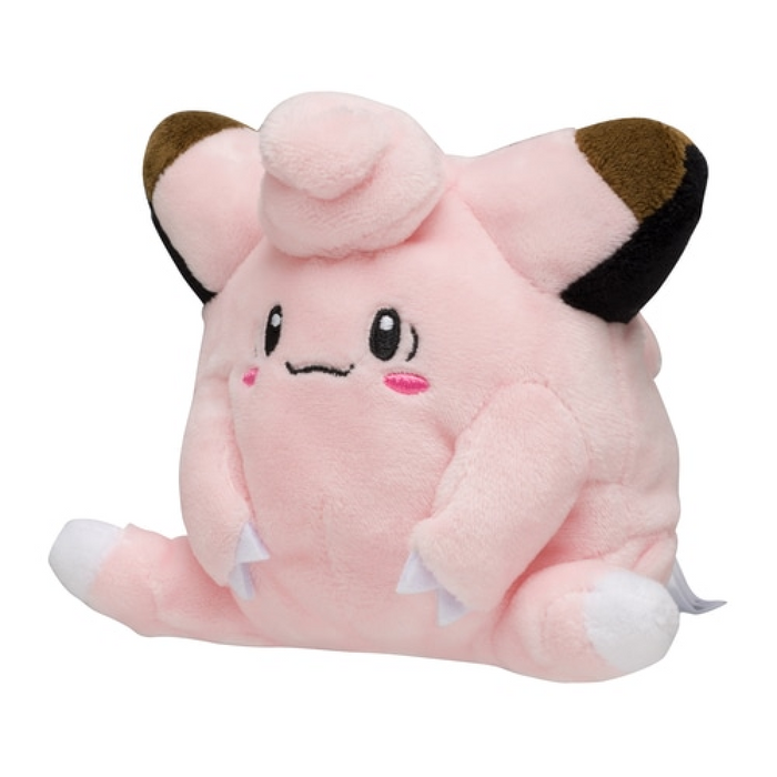 Clefairy 5" Plush Pokemon Fit (Sitting Cuties) - Japanese Center