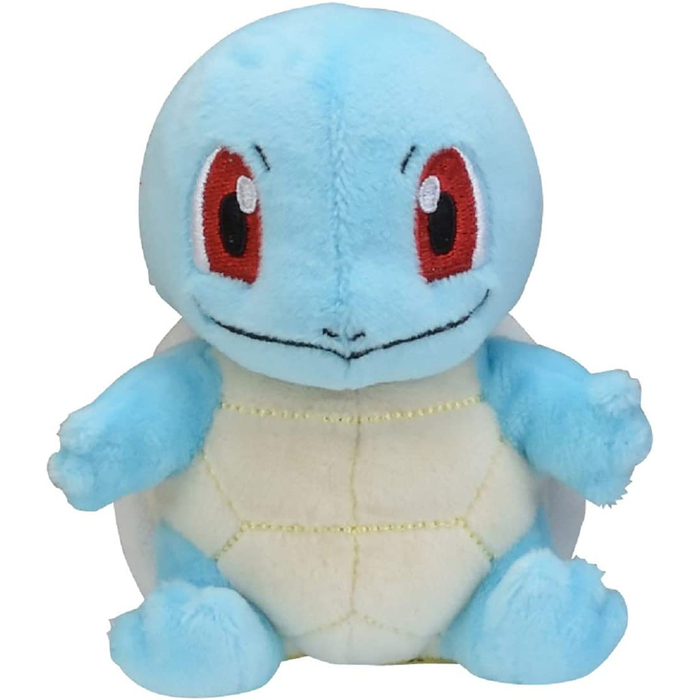Squirtle 4" Plush Pokemon Fit (Sitting Cuties) - Japanese Center
